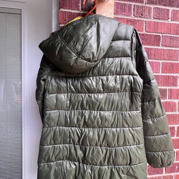 Old Navy Green Puffer Jacket Size Small - Picture 3 of 8